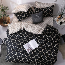 Load image into Gallery viewer, New Arrival 3pcs Bedding Set Marble Geometric Duvet Cover Sets With Pillowcase Quilt Cover Double sided Bed Linings Bedclothes