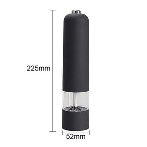 2 In 1 Stainless Steel Electric Pepper Salt Spice Mill Grinder Seasoning Kitchen Tools Grinding For Cooking Restaurants