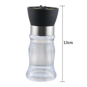 2 In 1 Stainless Steel Electric Pepper Salt Spice Mill Grinder Seasoning Kitchen Tools Grinding For Cooking Restaurants
