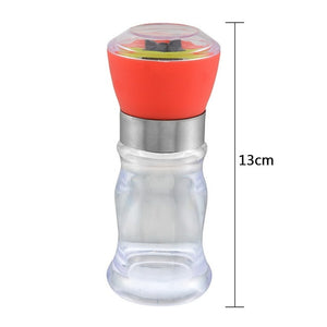 2 In 1 Stainless Steel Electric Pepper Salt Spice Mill Grinder Seasoning Kitchen Tools Grinding For Cooking Restaurants