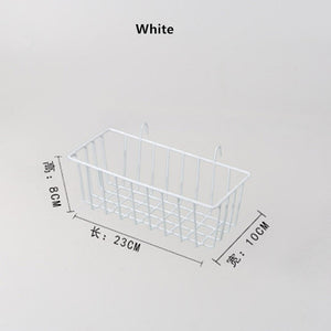 Ins Nordic Home Wall Decoration Iron Grid Decor Photo Frame Postcards DIY Wall Art Display Storage Rack Holder Shelf Organizer